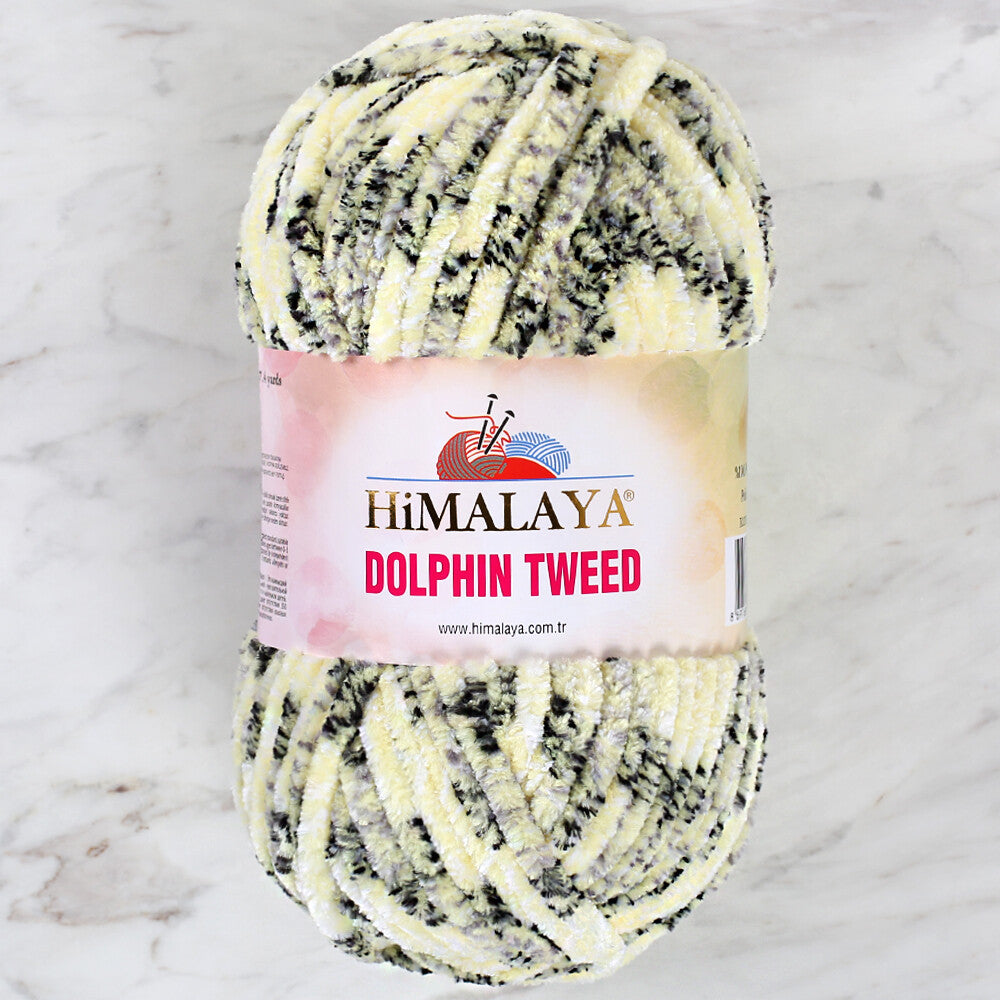 Himalaya Dolphin Tweed Ebruli El Örgü İpi - 92003